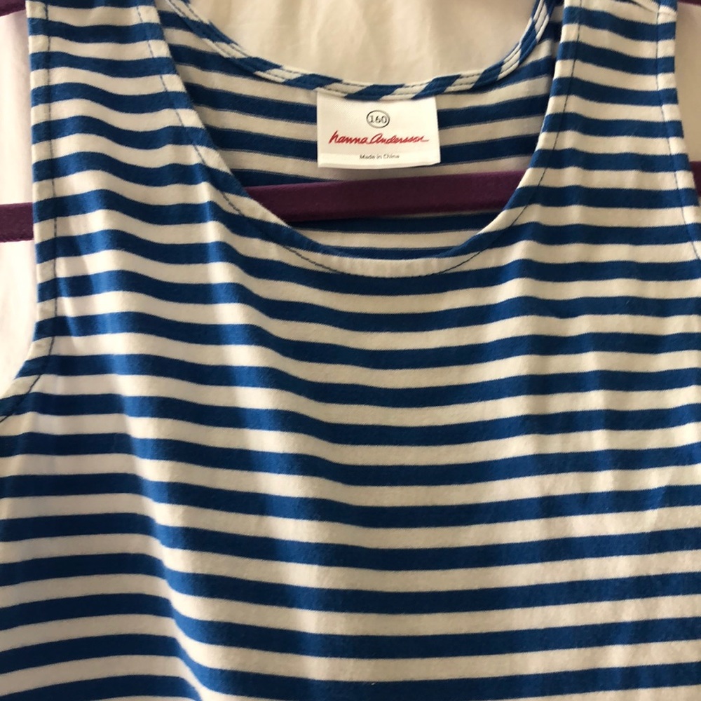 COPY - Hanna Andersson tank dress girls size 14 t…